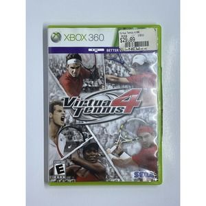 Virtua Tennis 4 (Microsoft Xbox 360, 2011) Complete